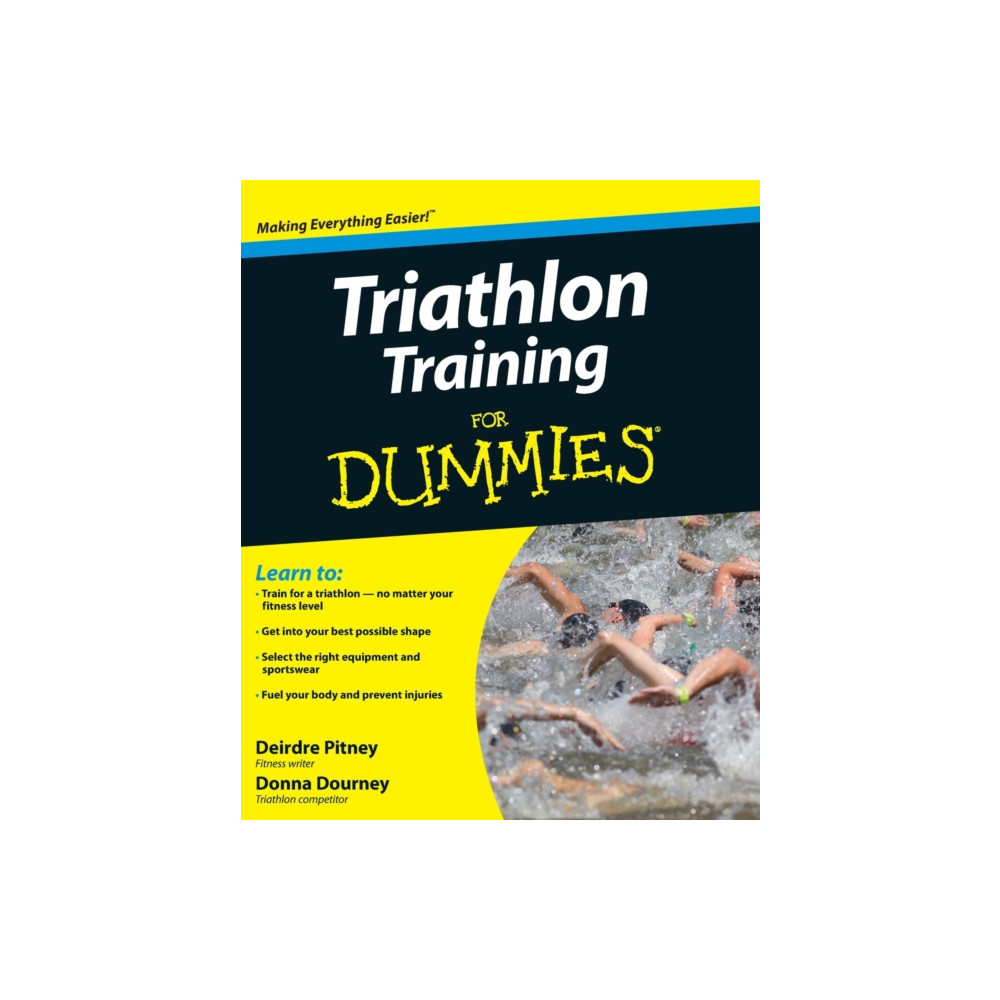 Produktbild för Triathlon Training For Dummies (häftad, eng)