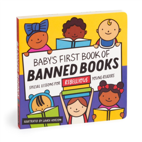 Galison Baby's First Book of Banned Books (bok, board book, eng)