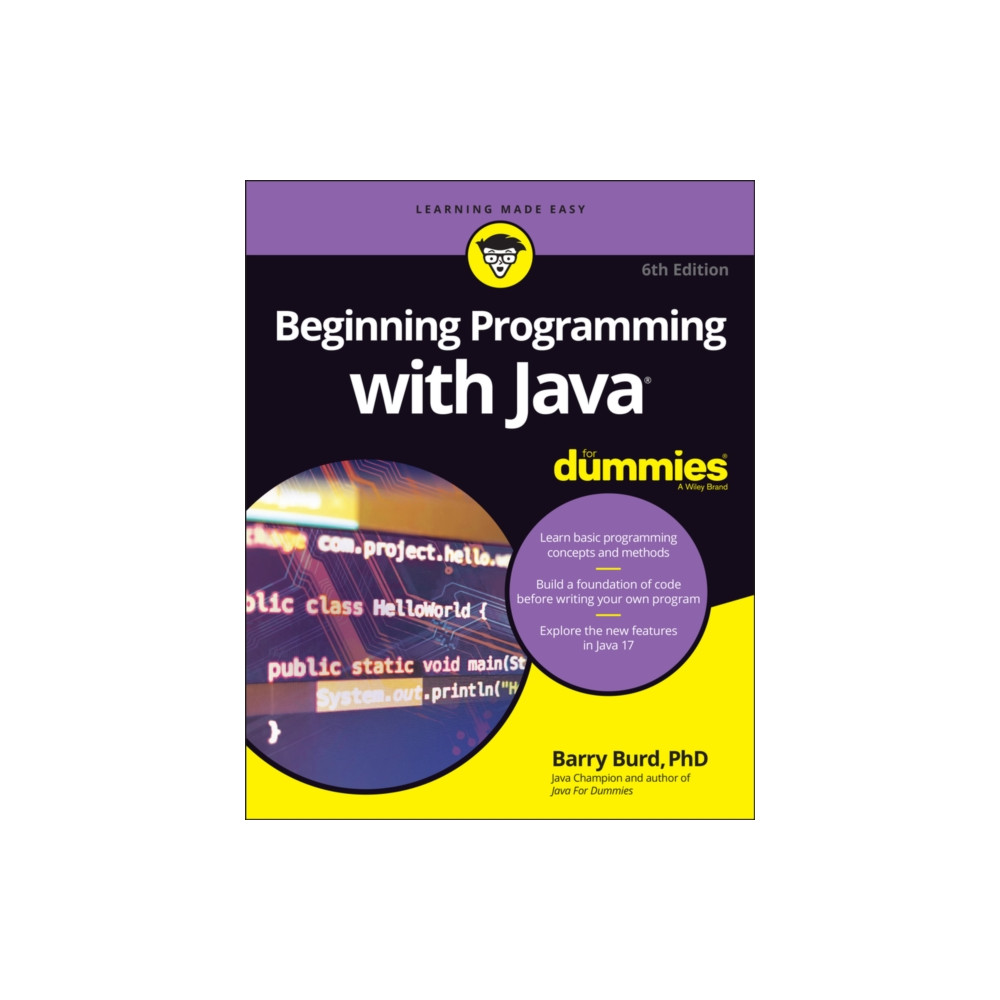 Produktbild för Beginning Programming with Java For Dummies (häftad, eng)