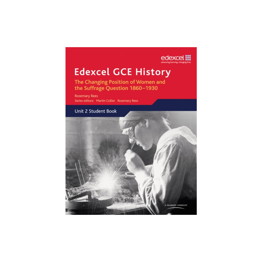 Produktbild för Edexcel GCE History AS Unit 2 C2 Britain c.1860-1930: The Changing Position of Women & Suffrage Question (häftad, eng)