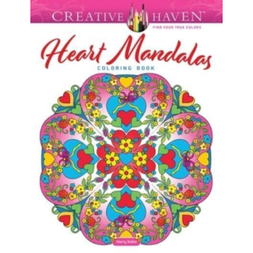 Dover publications inc. Creative Haven Heart Mandalas Coloring Book (häftad, eng)