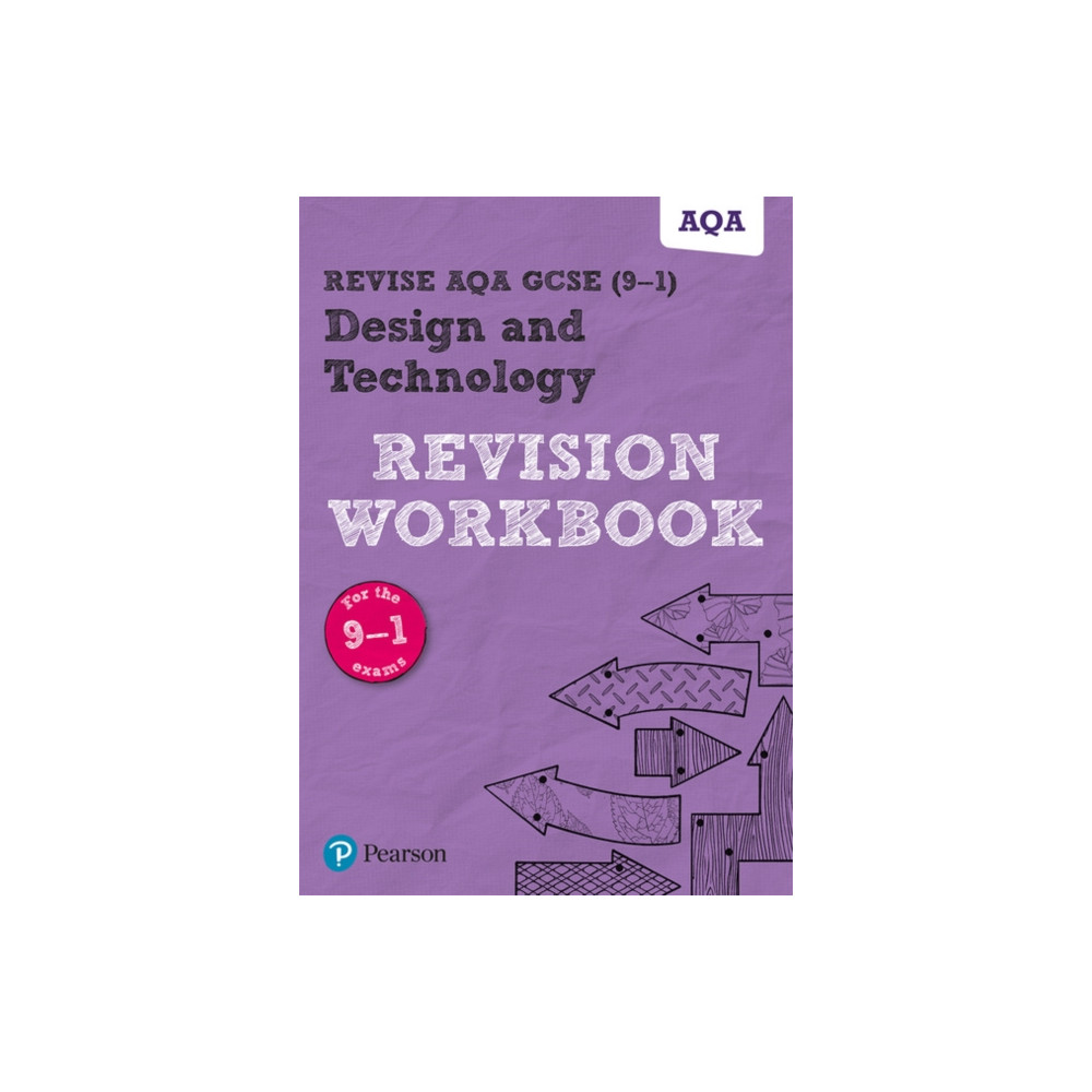 Produktbild för Pearson REVISE AQA GCSE Design and Technology Revision Workbook - for 2026, 2027 exams (häftad, eng)