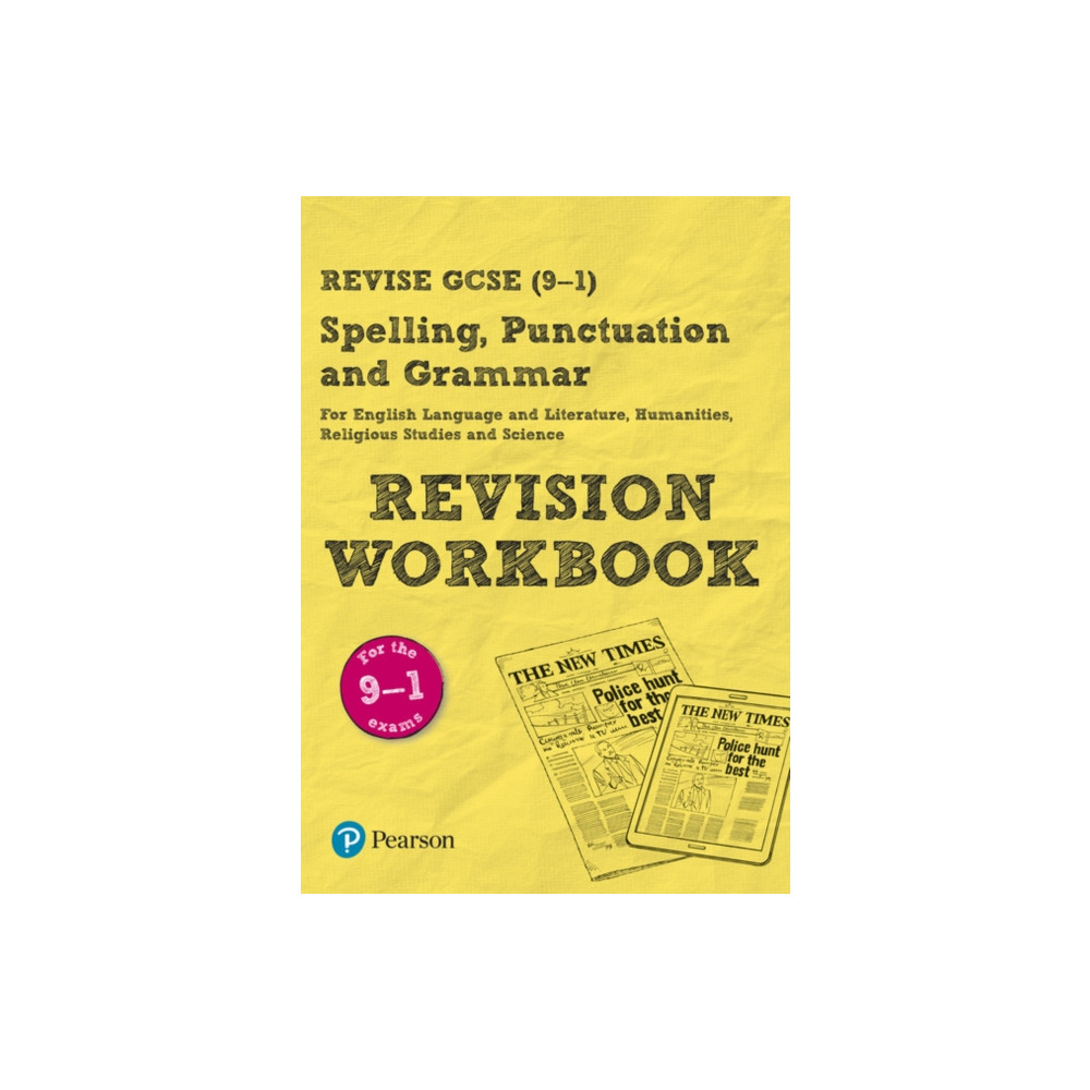 Produktbild för Pearson REVISE GCSE Spelling, Punctuation and Grammar- for 2026, 2027 exams: Course companion (häftad, eng)