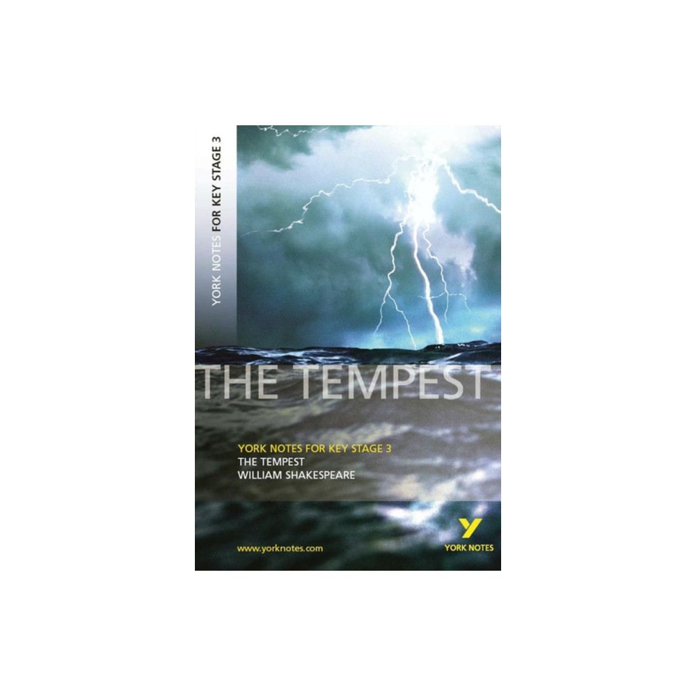 Produktbild för York Notes for KS3 Shakespeare: The Tempest (häftad, eng)