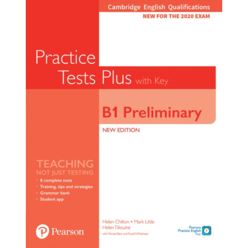 Pearson Education Limited Cambridge English Qualifications: B1 Preliminary Practice Tests Plus with key (häftad, eng)