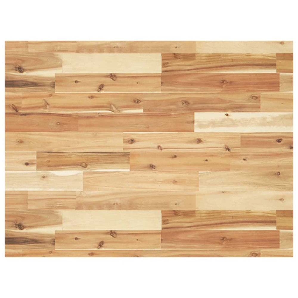 Produktbild för Arbetsbänk 80x60x(73-99,5) cm massiv akacia rektangulär