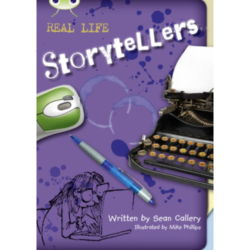 Pearson Education Limited Bug Club Independent Non Fiction Blue B Real Life:Storytellers (häftad, eng)