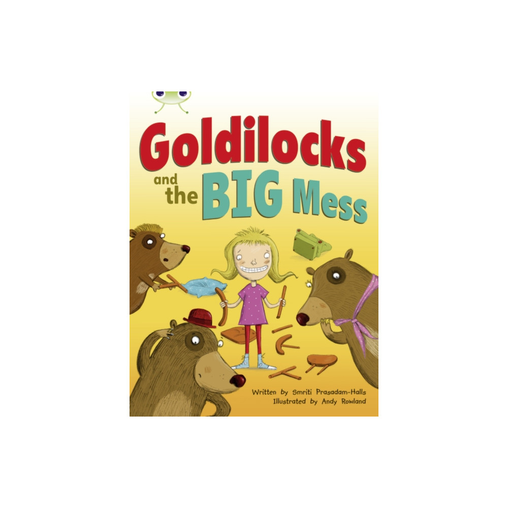 Produktbild för Bug Club Guided Fiction Year 2 Orange A Goldilocks and The Big Mess (häftad, eng)