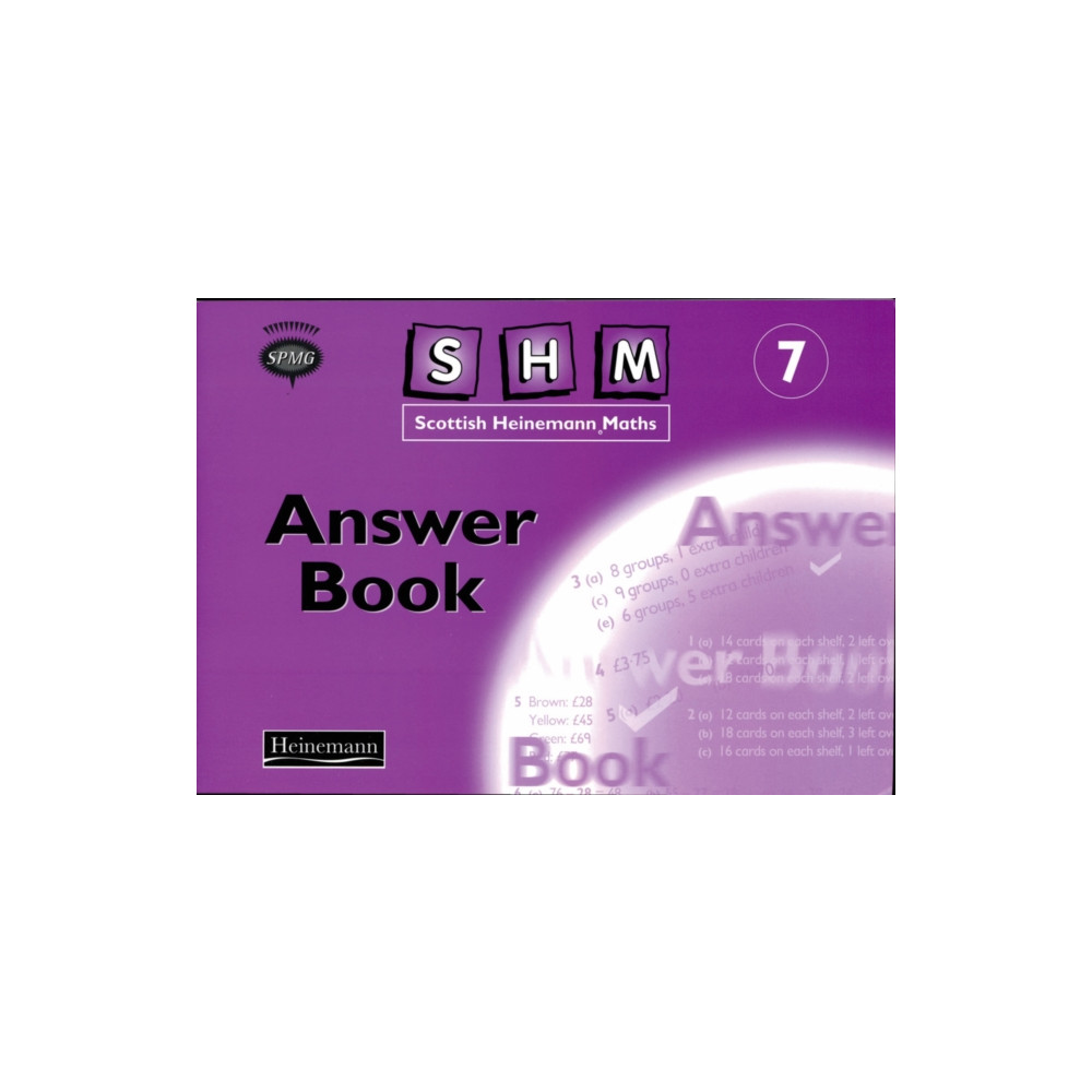 Produktbild för Scottish Heinemann Maths 7: Answer Book (häftad, eng)