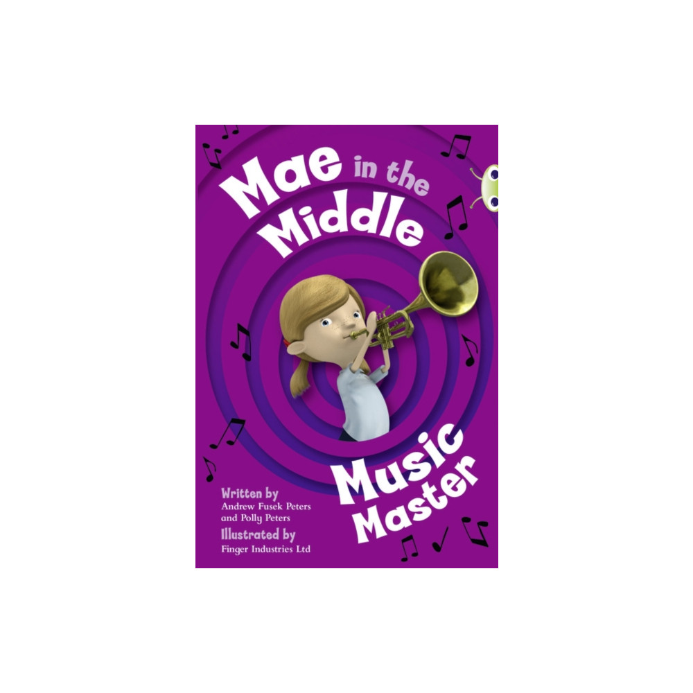 Produktbild för Bug Club Guided Fiction Year Two Fiction Lime A Mae in the Middle: Music Master (häftad, eng)