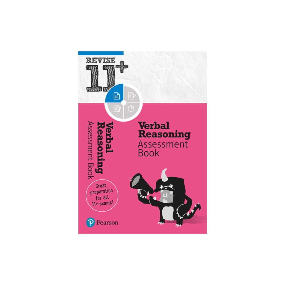 Produktbild för Pearson REVISE 11+ Verbal Reasoning Assessment Book - for 2026, 2027 exams (häftad, eng)