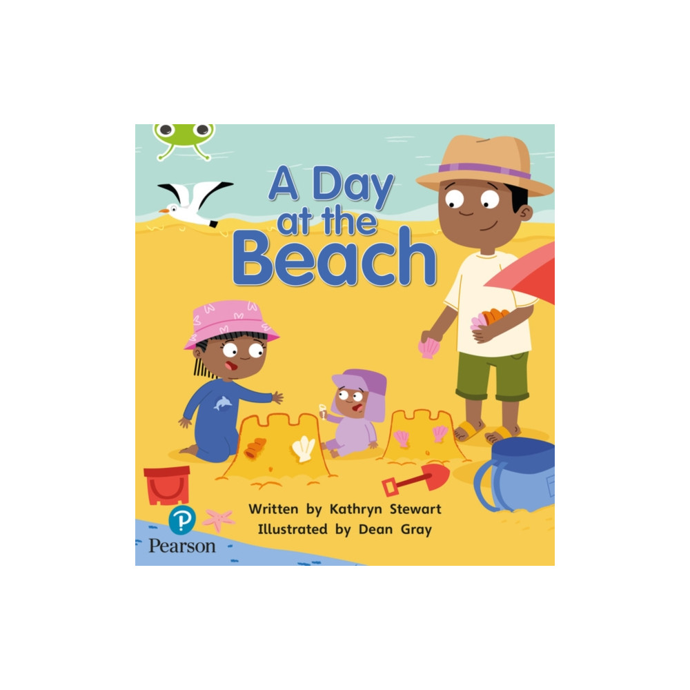 Produktbild för Bug Club Phonics - Phase 1 Unit 0: A Day at the Beach (häftad, eng)