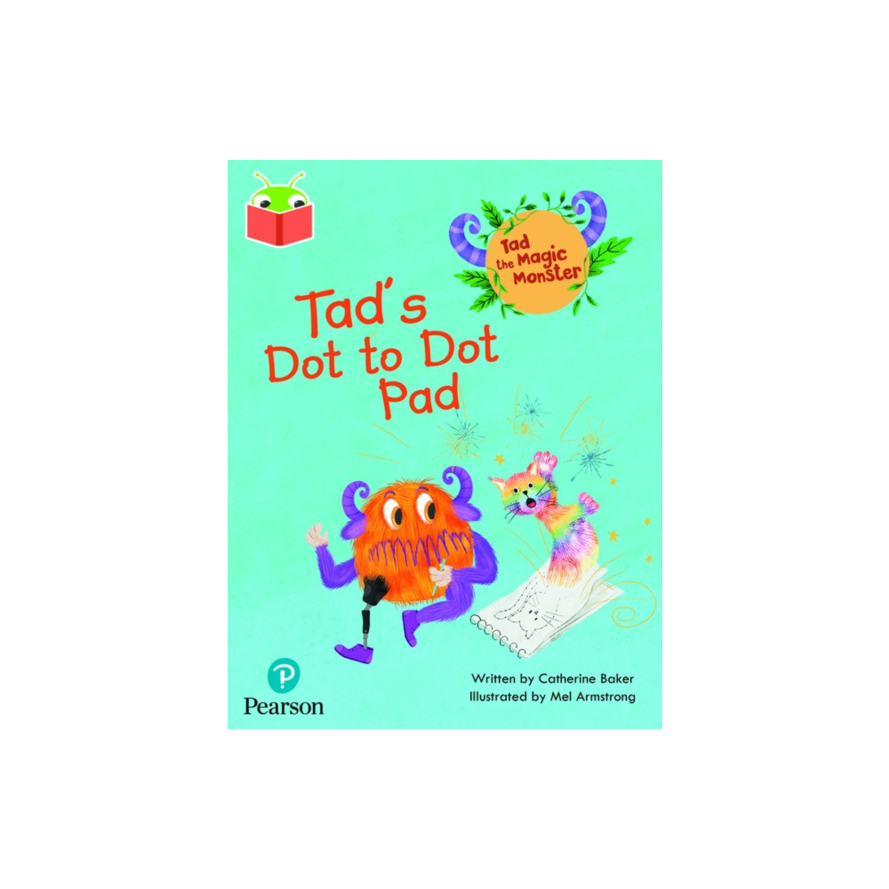 Produktbild för Bug Club Independent Phase 2 Unit 3: Tad the Magic Monster: Tad's Dot to Dot Pad (häftad, eng)