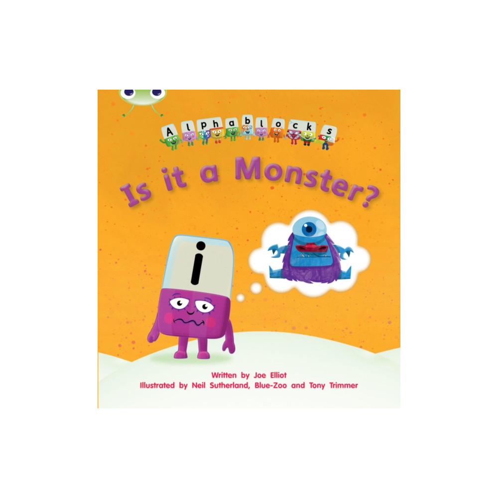Produktbild för Bug Club Phonics - Phase 3 Unit 11: Alphablocks Is it a Monster? (häftad, eng)