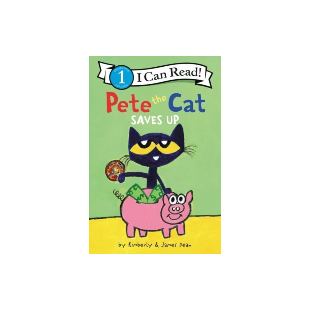 Produktbild för Pete the Cat Saves Up (häftad, eng)