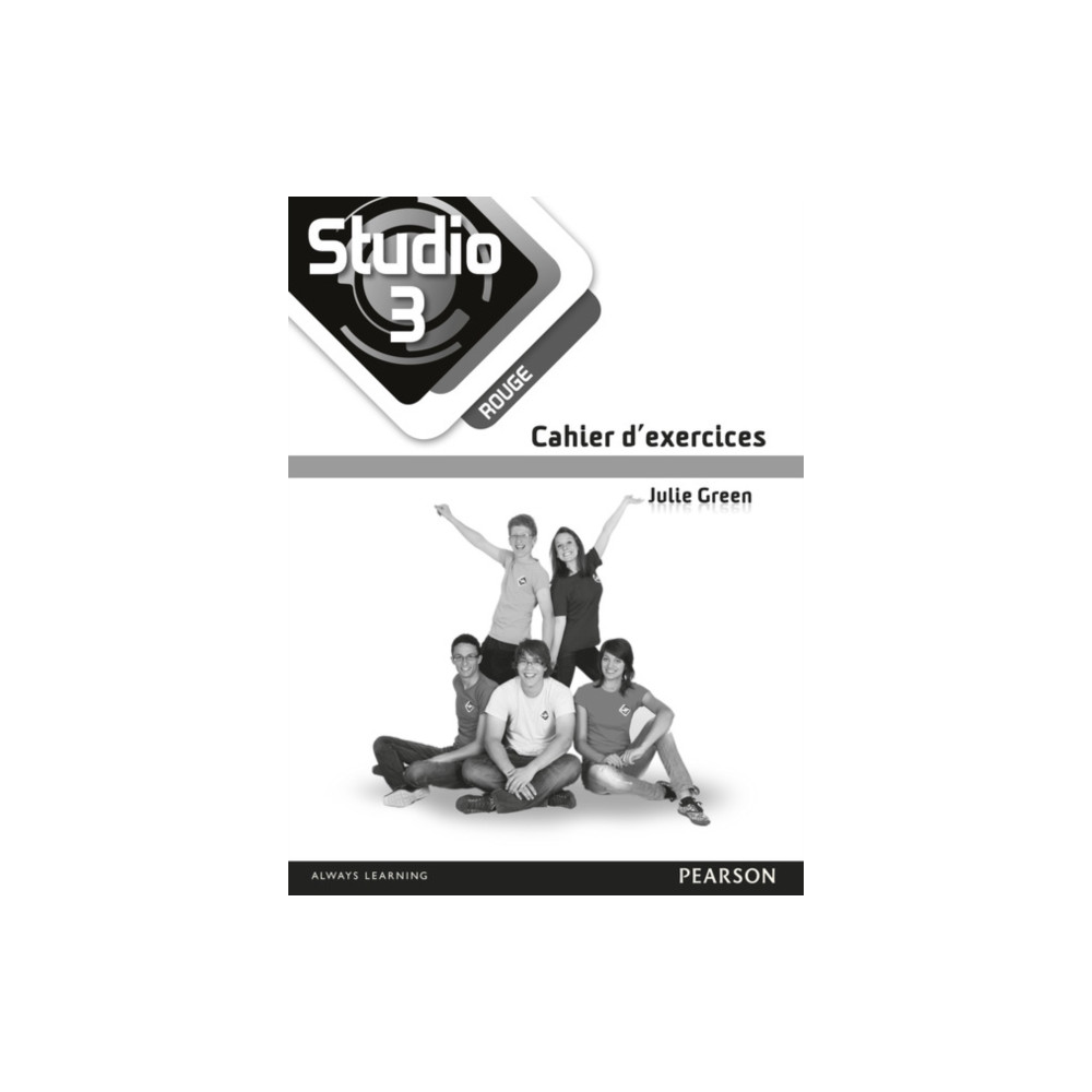 Produktbild för Studio 3 rouge Workbook for Pack (11-14 French) (häftad, eng)