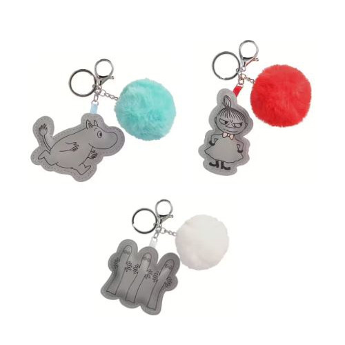 Anglo Nordic Mumin Display 30st väskreflexer med PomPom