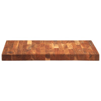 Produktbild för Skärbräda 60x42x4 cm massivt akaciaträ