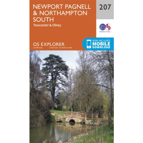 Ordnance Survey Newport Pagnell and Northampton South