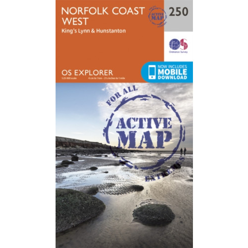 Ordnance Survey Norfolk Coast West