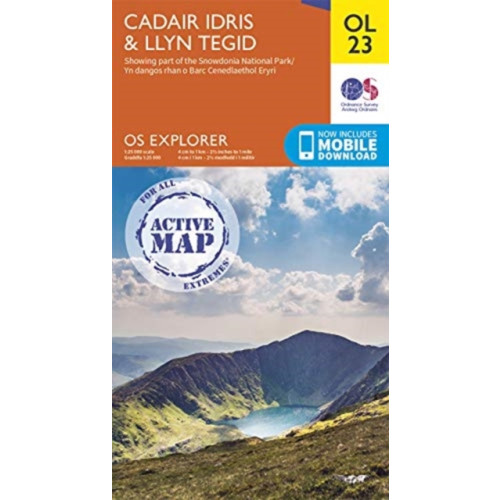 Ordnance Survey Cadair Idris & Llyn Tegid