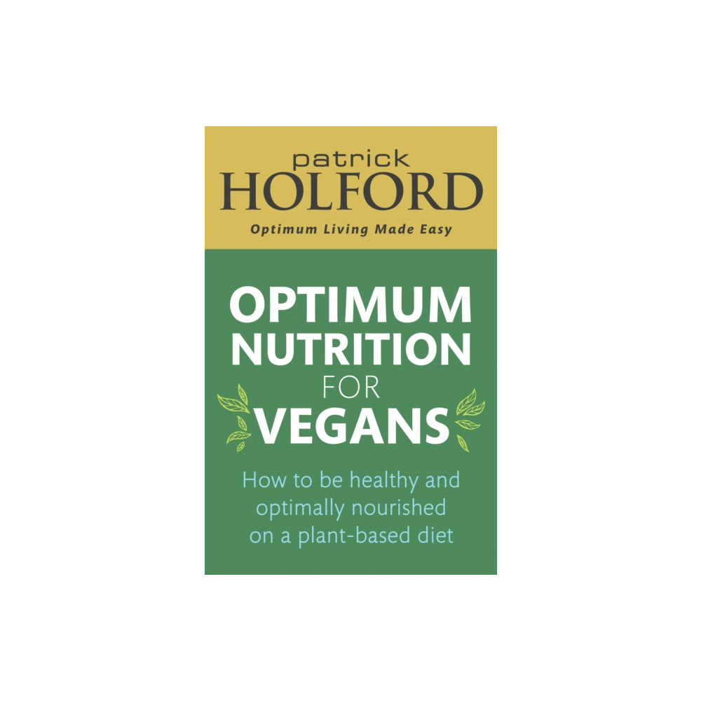 Produktbild för Optimum Nutrition for Vegans (häftad, eng)