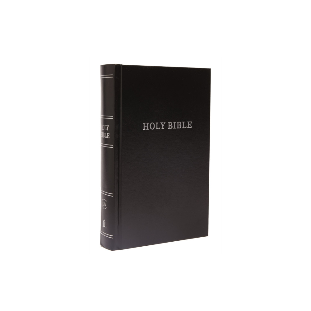 Produktbild för KJV, Pew Bible, Large Print, Hardcover, Black, Red Letter, Comfort Print (inbunden, eng)