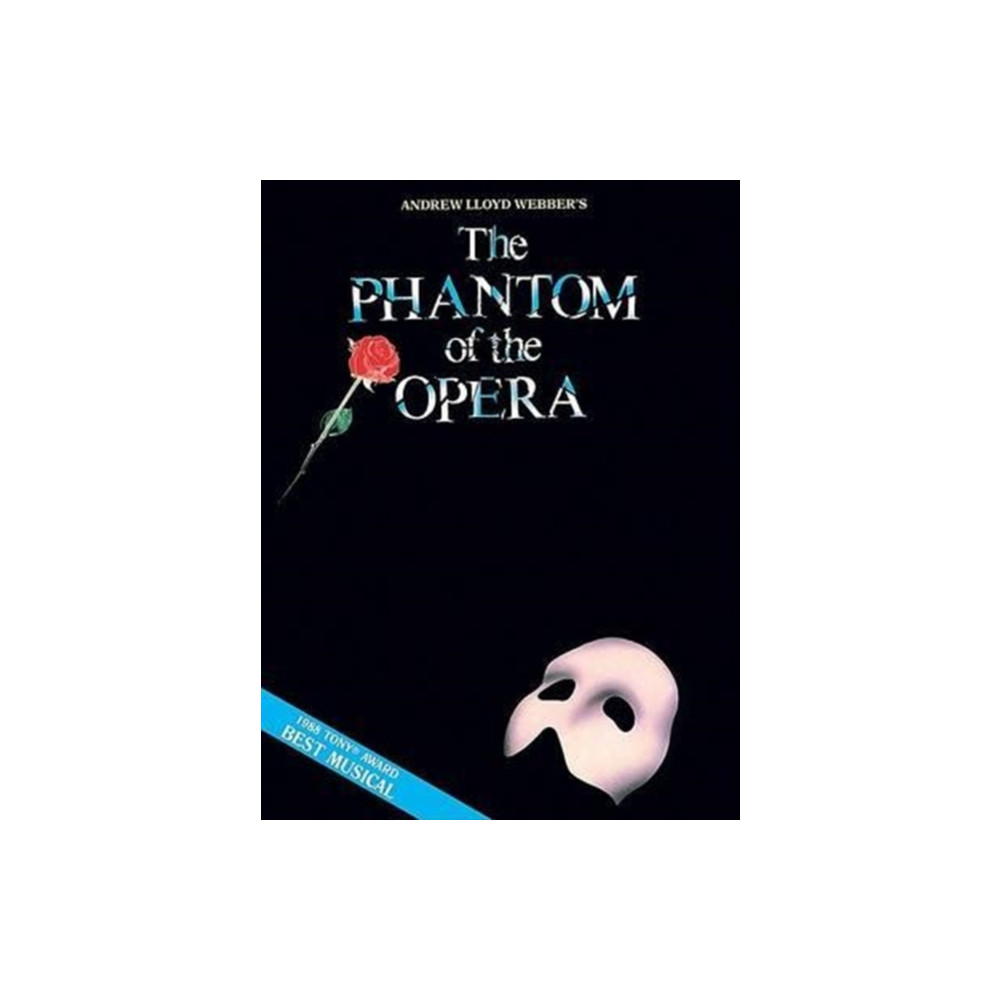 Produktbild för PHANTOM OF OPERA PIANO & VOCAL SELECTION (häftad, eng)