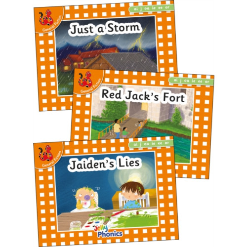 Jolly Learning Ltd Jolly Phonics Orange Level Readers Set 4 (häftad, eng)