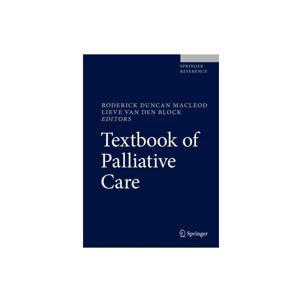 Produktbild för Textbook of Palliative Care (inbunden, eng)