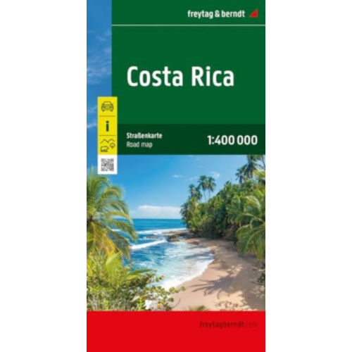 Freytag-Berndt Costa Rica, Road Map 1:400.000