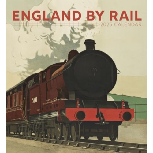 Pomegranate England by Rail 2025 Wall Calendar (häftad, eng)