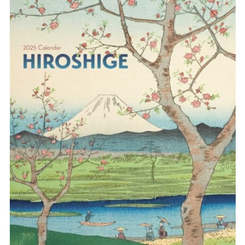 Pomegranate Hiroshige 2025 Wall Calendar (häftad, eng)