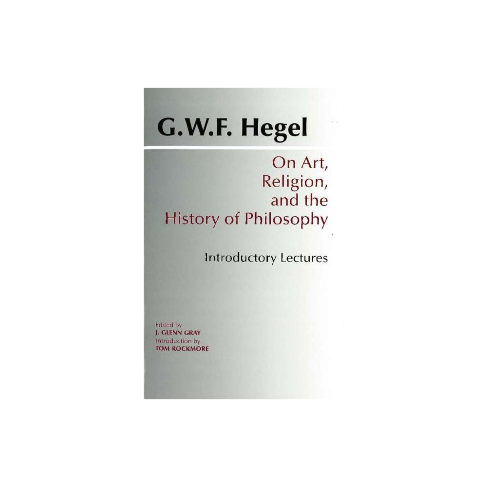 Produktbild för On Art, Religion, and the History of Philosophy (häftad, eng)