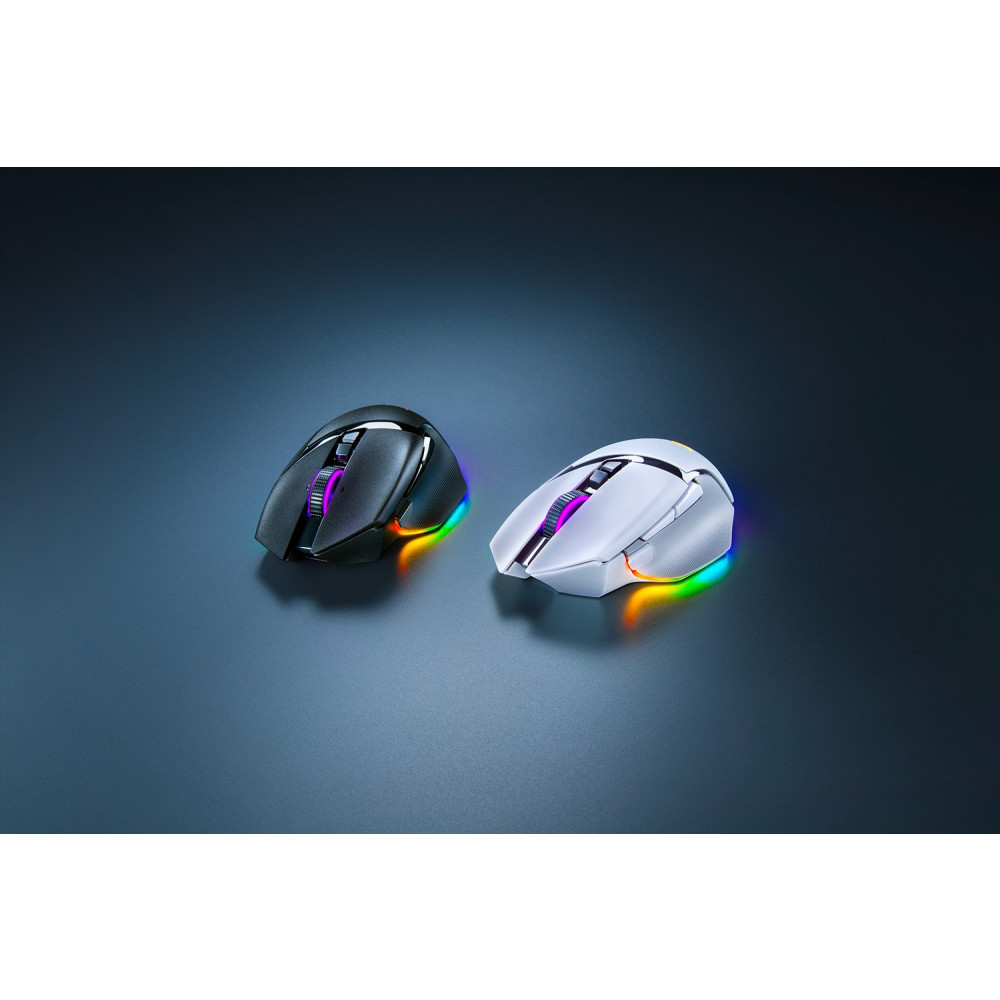 Produktbild för Razer Basilisk V3 Pro datormöss Spela högerhand RF Wireless + Bluetooth + USB Type-C Optisk 30000 DPI