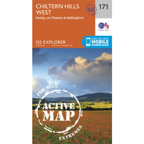 Ordnance Survey Chiltern Hills West, Henley-on-Thames and Wallingford