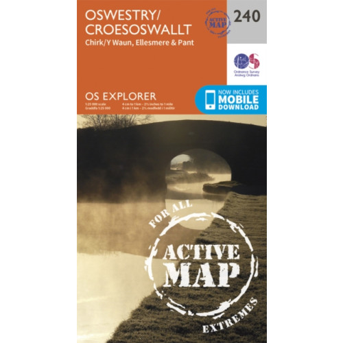 Ordnance Survey Oswestry / Croesoswallt