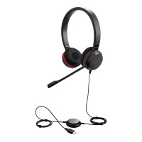 Produktbild för Jabra Evolve 30 II Headset Kabel Huvudband Kontor/callcenter Svart