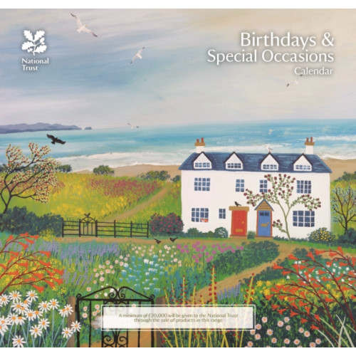 Carousel Calendars National Trust, Birthday Perpetual Midi Calendar 2025 (häftad, eng)