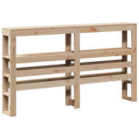 Produktbild för Sängram med huvudgavel 140x190 cm massiv furu