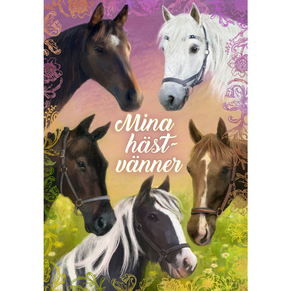 Produktbild för Mina hästvänner (bok, kartonnage)