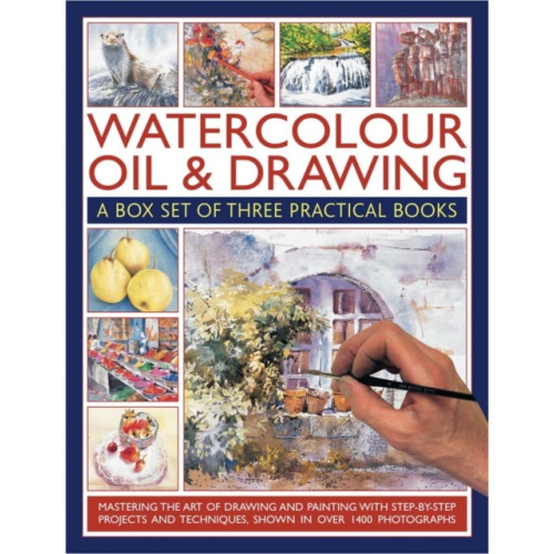 Anness publishing Watercolour, Oil and Drawing (häftad, eng)