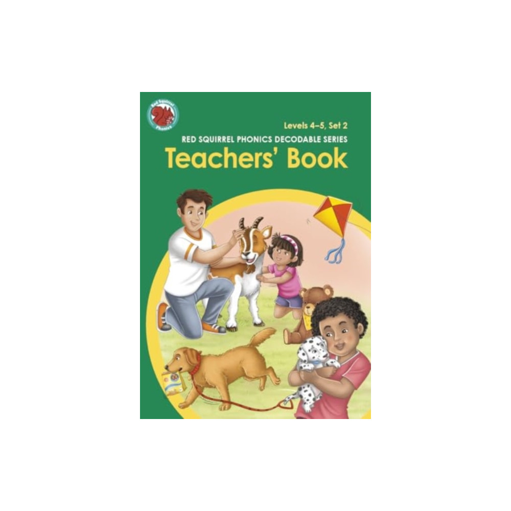 Produktbild för Red Squirrel Phonics Teachers' Book Level 4 Set 2 and Level 5 Sets 2a, 2b and 2c (häftad, eng)