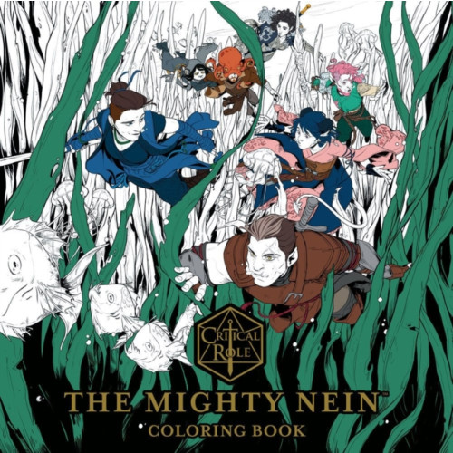 Dark Horse Comics,U.S. Critical Role: The Mighty Nein Coloring Book (häftad, eng)