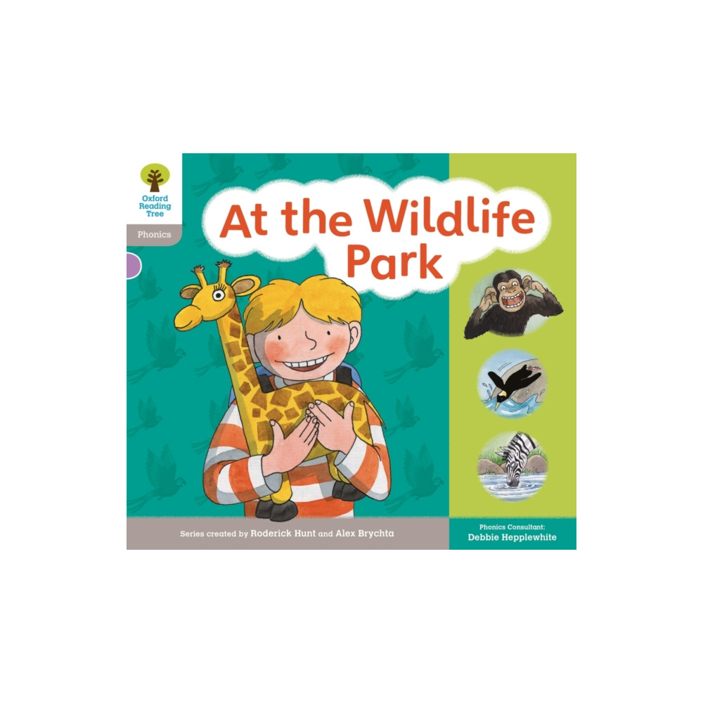 Produktbild för Oxford Reading Tree: Floppy Phonics Sounds & Letters Level 1 More a At the Wildlife Park (häftad, eng)