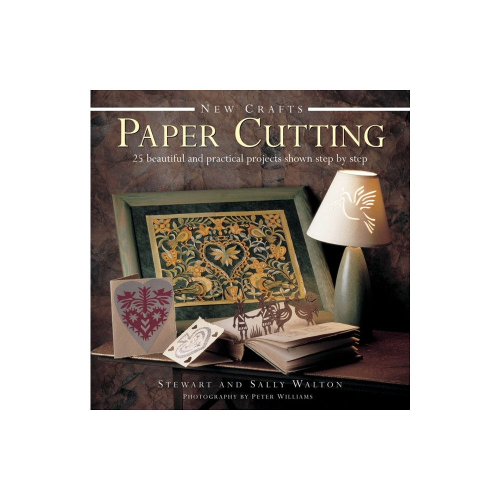 Produktbild för New Crafts: Paper Cutting: 25 Beautiful and Practical Projects Shown Step by Step (inbunden, eng)