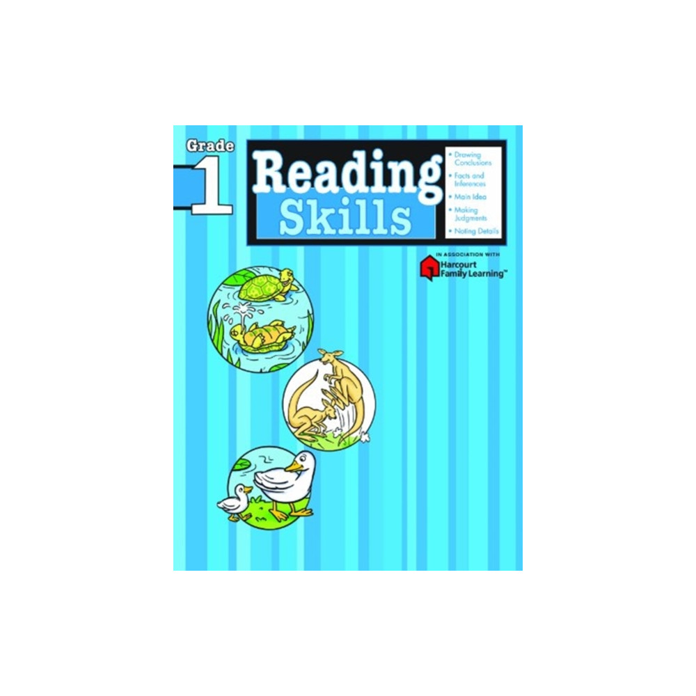 Produktbild för Reading Skills: Grade 1 (Flash Kids Harcourt Family Learning) (häftad, eng)