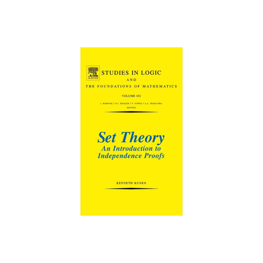 Produktbild för Set Theory An Introduction To Independence Proofs (inbunden, eng)