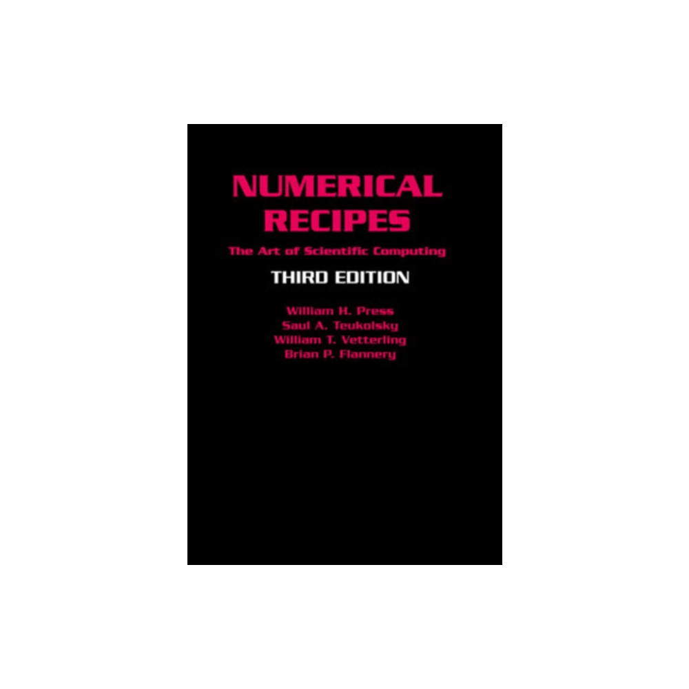 Produktbild för Numerical Recipes 3rd Edition (inbunden, eng)