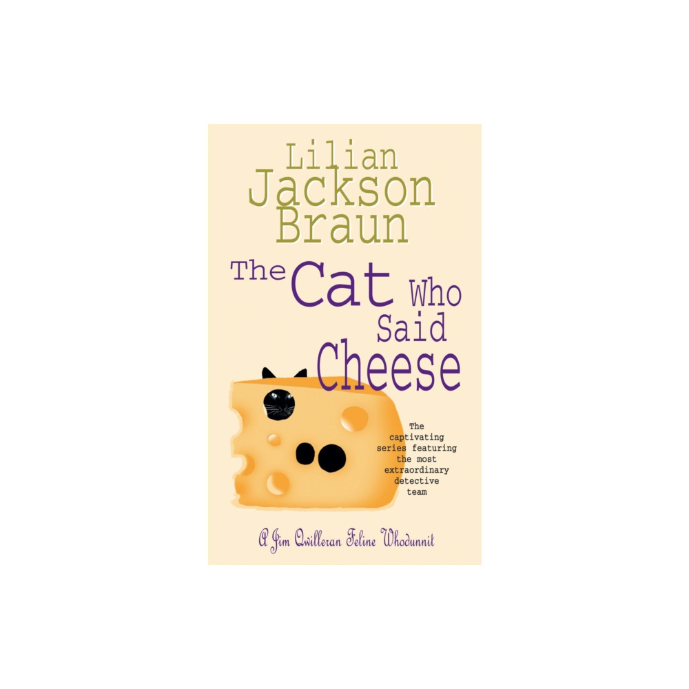 Produktbild för The Cat Who Said Cheese (The Cat Who… Mysteries, Book 18) (häftad, eng)